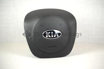 Front Driver LH Steering Wheel Airbag Black Genuine OEM