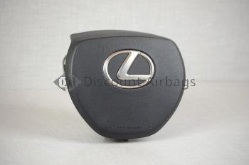 Left Driver Wheel Airbag Black Genuine OEM