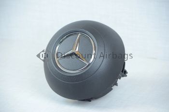 Left  Driver Wheel Airbag Black OEM