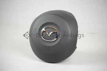Left Front Driver Steering Wheel Airbag Black Genuine OEM