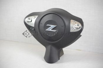 Left Front Driver Steering Wheel Airbag Black Genuine OEM