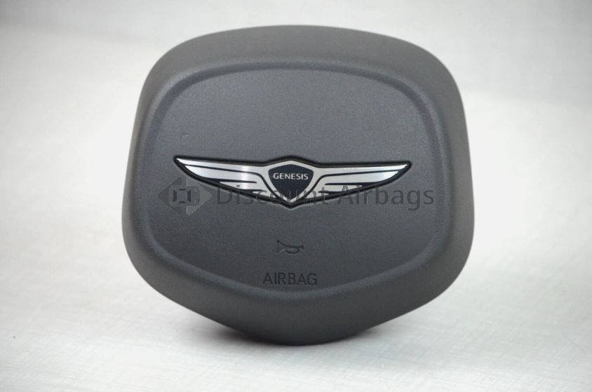 Left LH Front Driver Wheel Airbag Black Genuine OEM