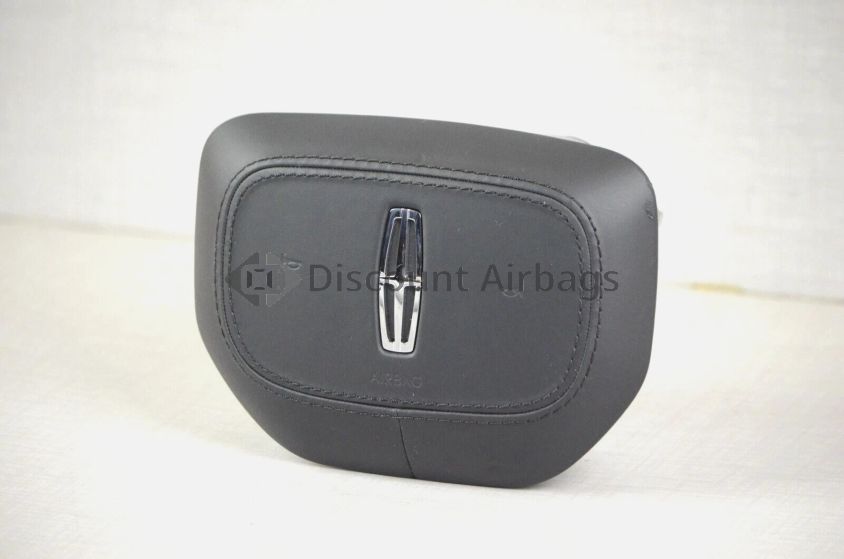 Navigator Front Driver Wheel Airbag OEM Black Leather