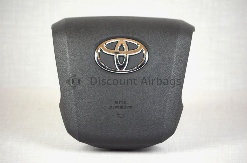 Front Driver Steering Wheel Airbag Black Genuine OEM