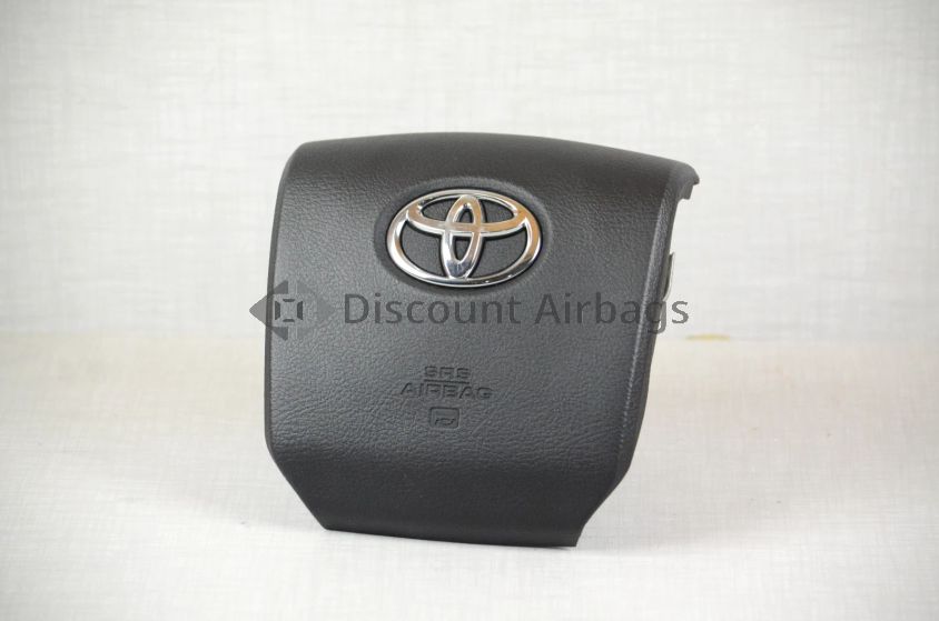 Left LH Front Driver Steering Wheel Airbag Black OEM